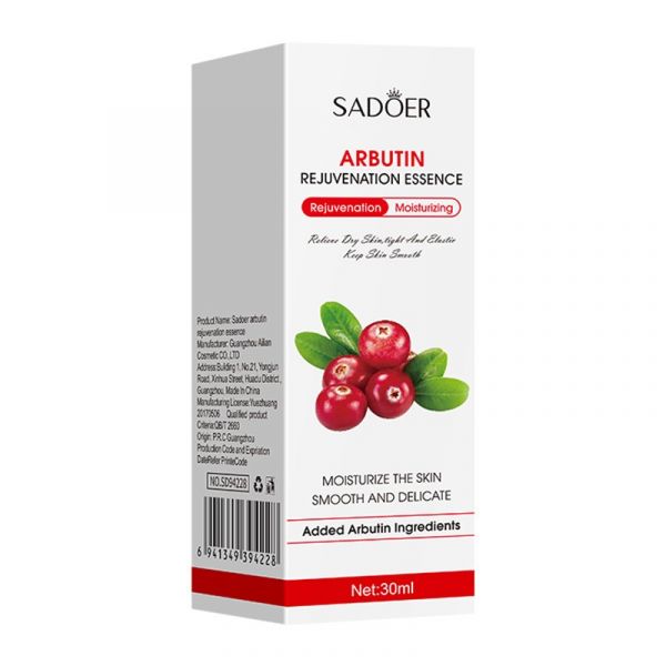 SADOER Anti-aging serum for pigment spots with Arbutin, 30ml